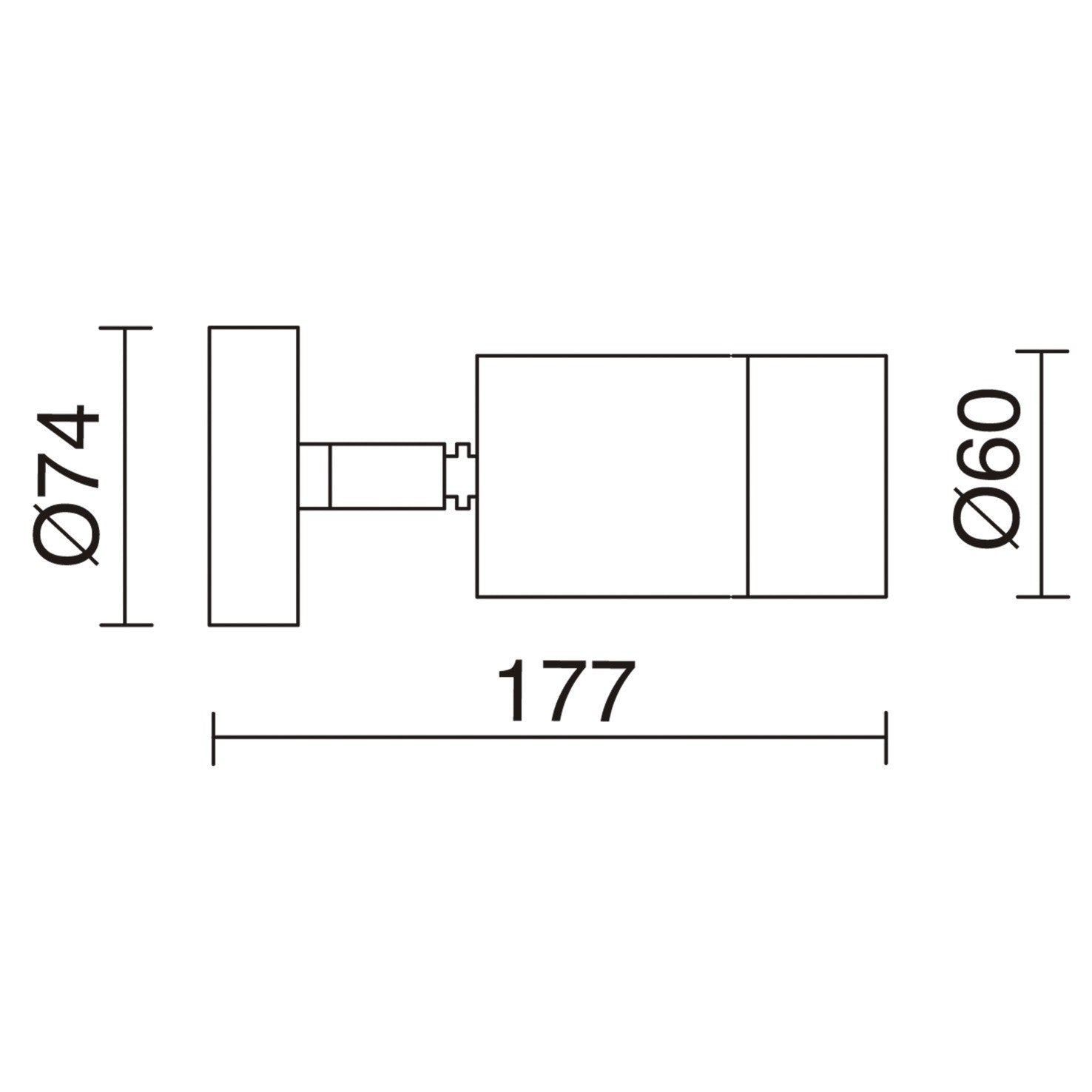 Dopo Abadia GU10 bodové svítidlo