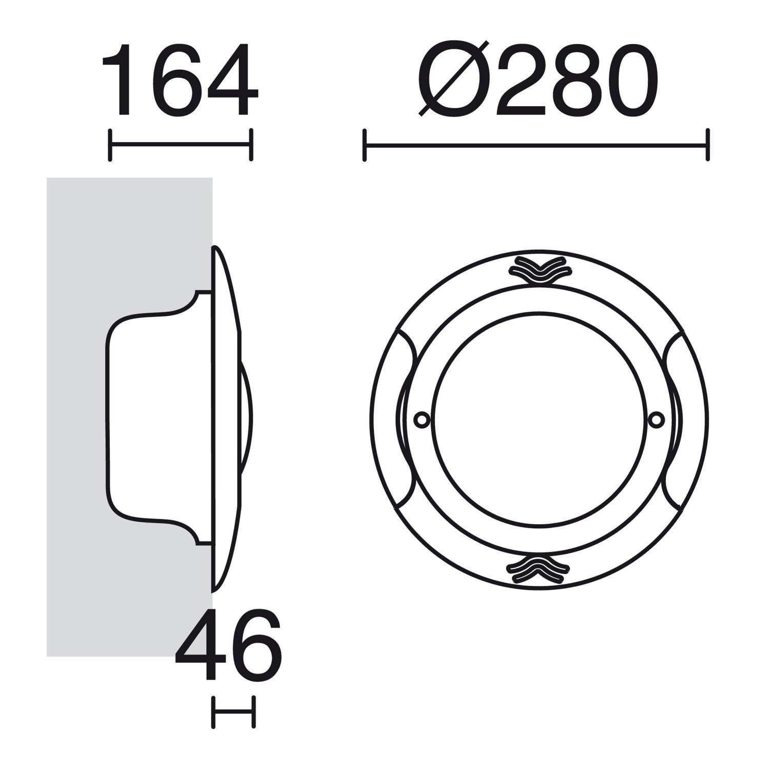 Cristher Belt LED RGB bazénové svítidlo