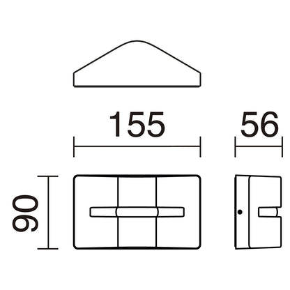 Dopo Shinny LED přisazené svítidlo