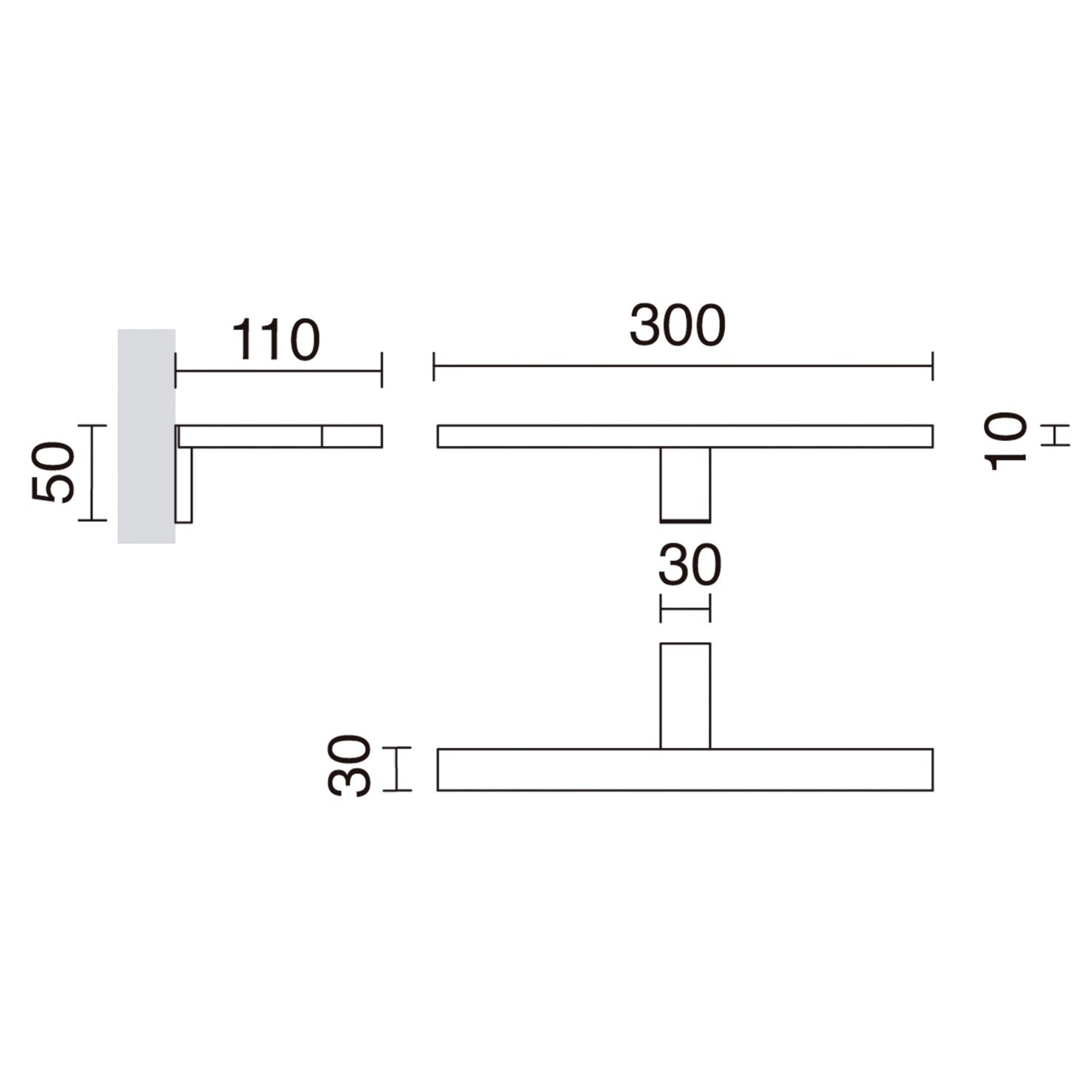 Exo Tek LED nástěnné svítidlo