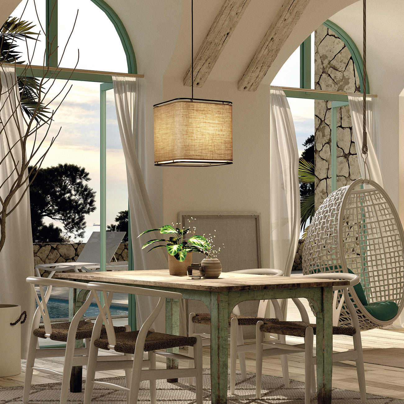 Exo Akiro M E27 závěsné svítidlo