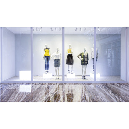 Indeluz Florida LED stropní svítidlo šedé