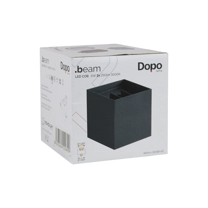 Dopo Beam up/down LED přisazené svítidlo černé