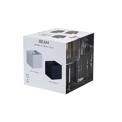 Dopo Beam up/down LED přisazené svítidlo černé