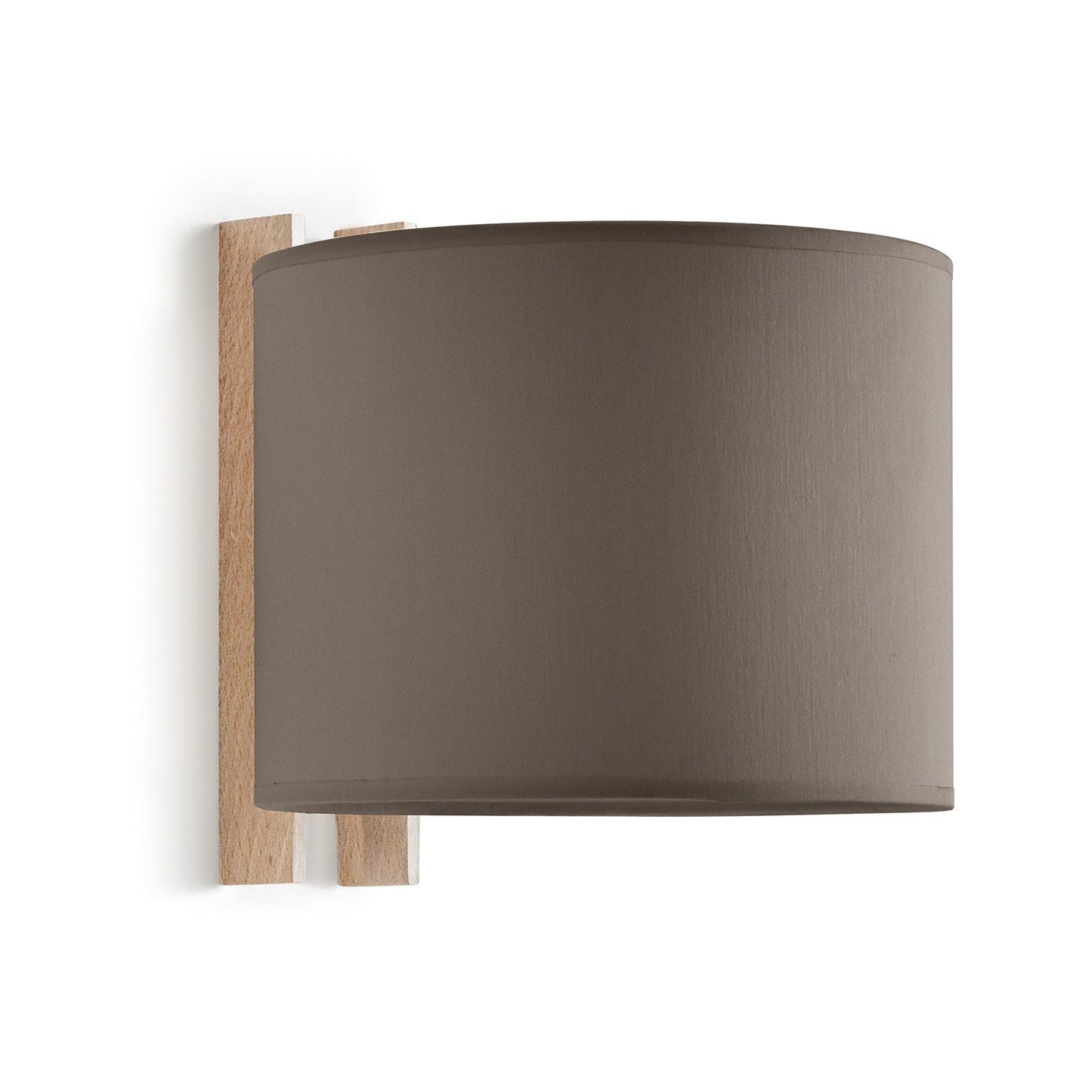 Exo Compact W E27 nástěnné svítidlo hnědé